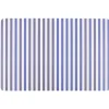 Set de table rectangulaire plastique imprimé Bayadère bleu blanc < Gifi Hot