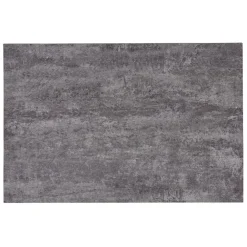 Set de table restangulaire plastique effet ciment gris