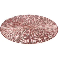Set de table rond brillant rose ou doré Ø38cm