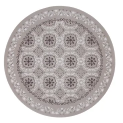 Set de table rond en plastique carreaux de ciment < Gifi Online