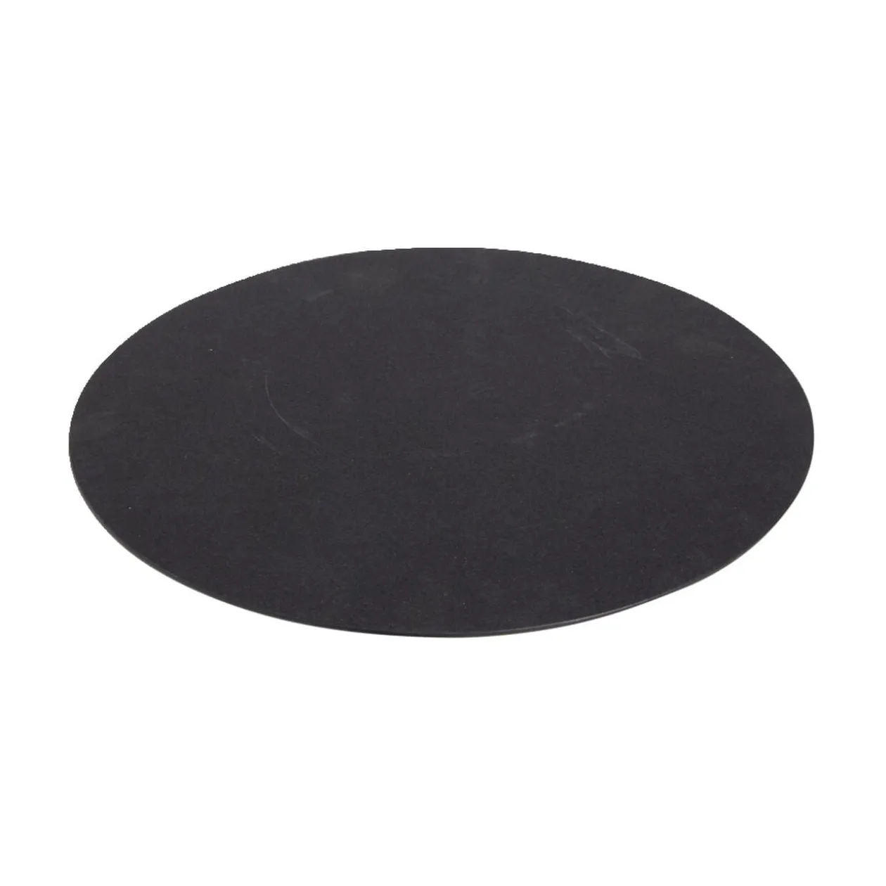Set de table rond noir à paillettes Ø33cm