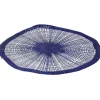 Set de table rond papier ajouré bleu Ø38cm < Gifi Clearance