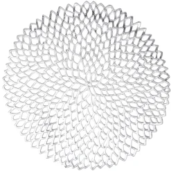 Set de table rond plastique doré ou argenté Ø38cm < Gifi Clearance