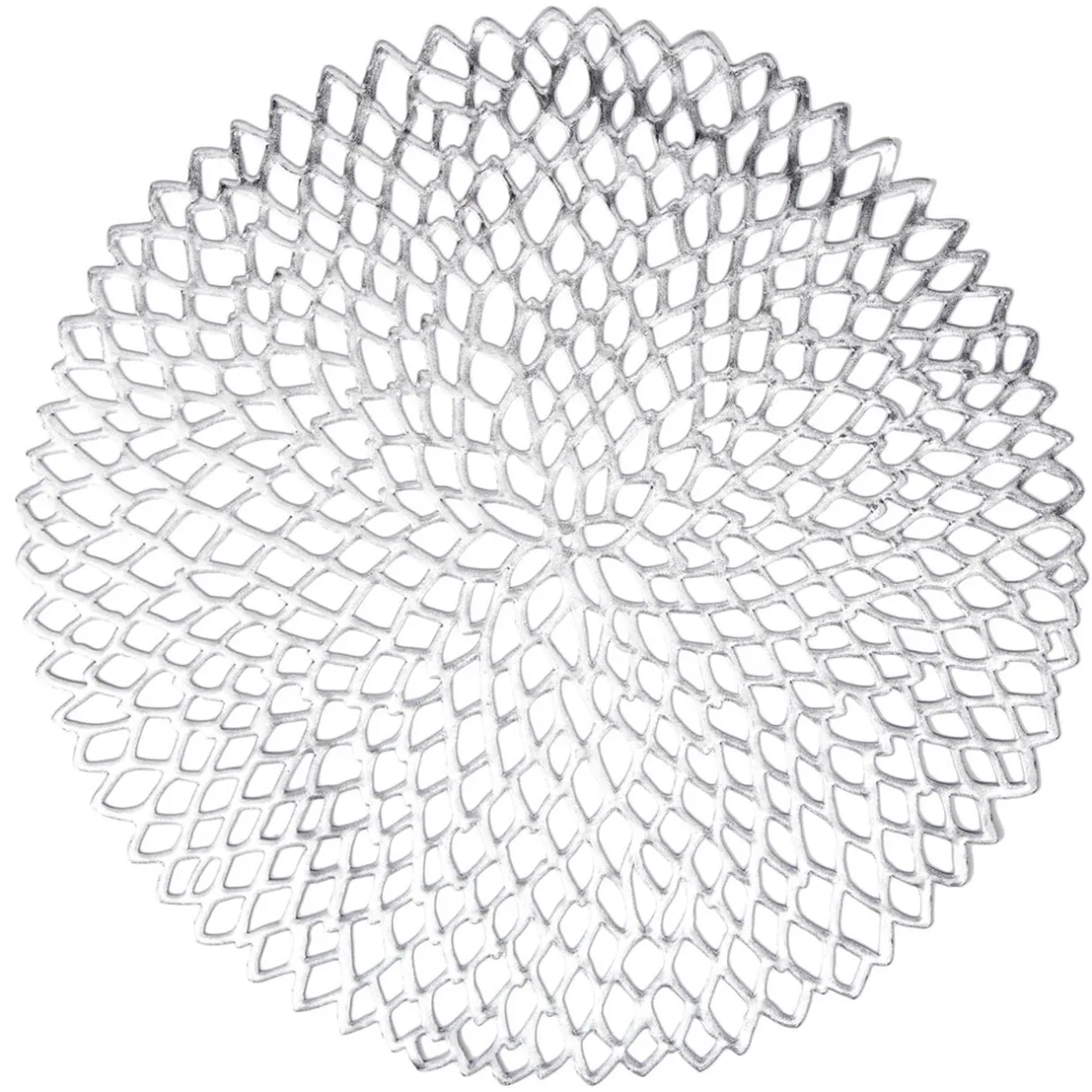 Set de table rond plastique doré ou argenté Ø38cm < Gifi Clearance