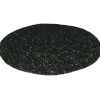 Set de table rond pvc effet spaghetti noir uni ø38 cm < Gifi Outlet