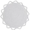 Set de table rond soleil effet tressé Ø35cm (2 modèles)
