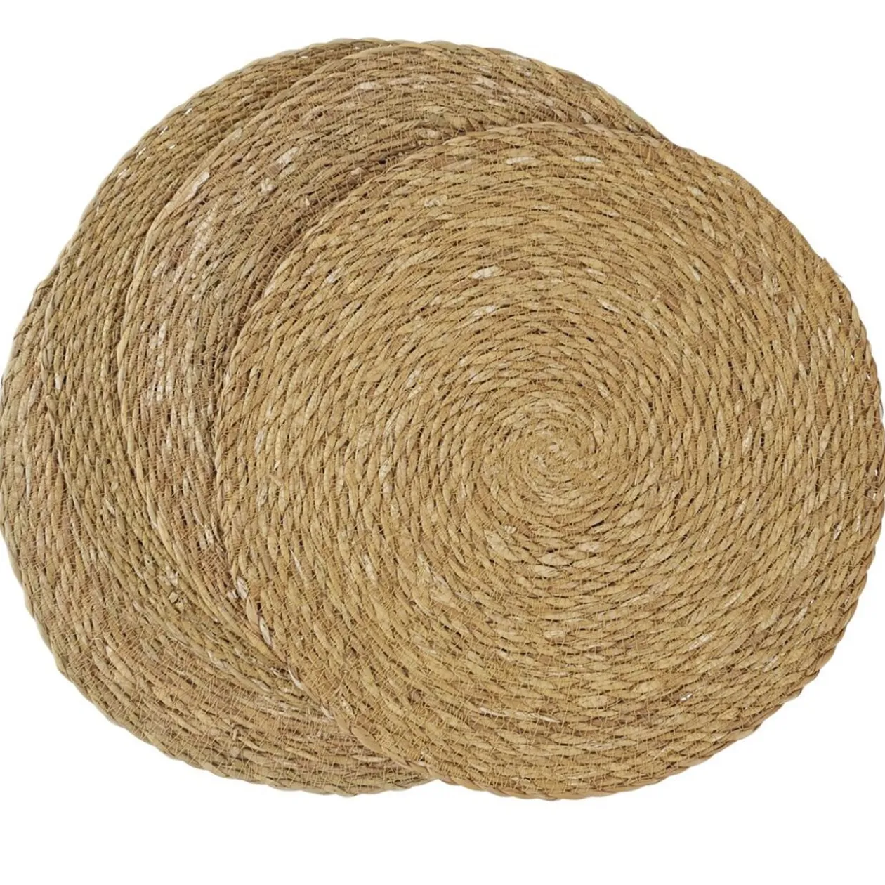 Set de table rond x4 en jute Ø35cm