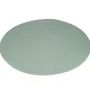 Set de table rond x8 en papier uni vert céladon Ø38cm