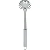 Set de 6 ustensiles de cuisine avec support inox gris Ø16xH40,5cm
