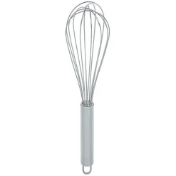 Set de 6 ustensiles de cuisine avec support inox gris Ø16xH40,5cm