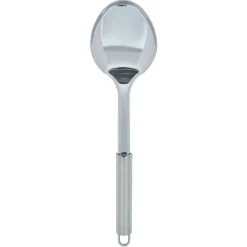 Set de 6 ustensiles de cuisine avec support inox gris Ø16xH40,5cm