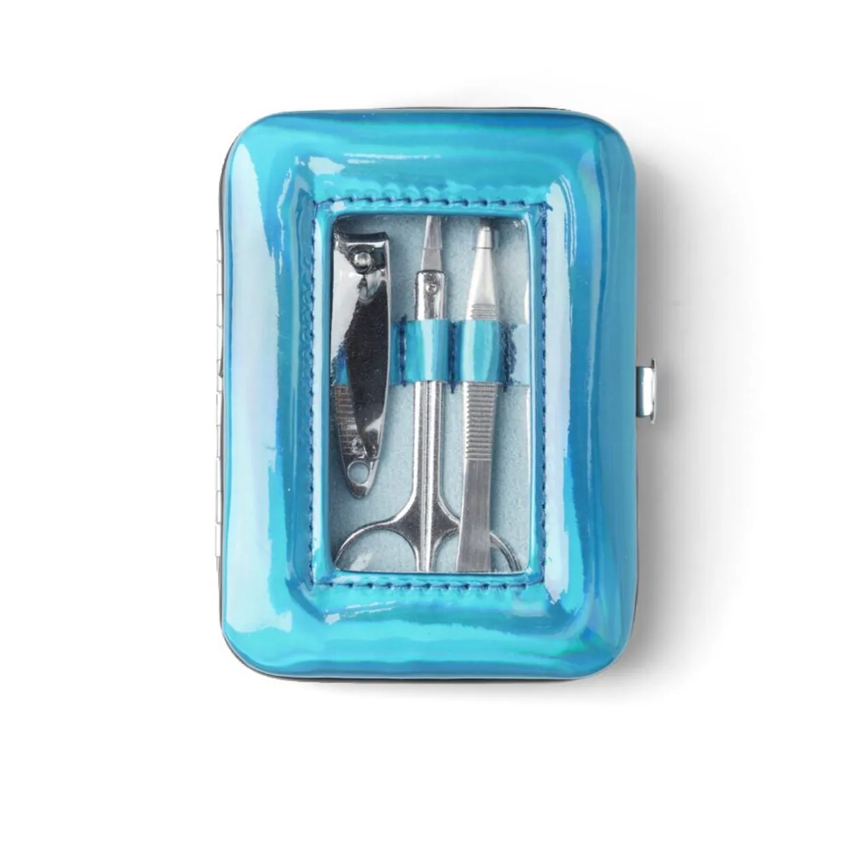 Set manucure 5 pièces avec trousse iridescente - 4 modèles < Gifi Best