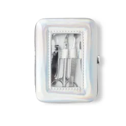 Set manucure 5 pièces avec trousse iridescente - 4 modèles < Gifi Best