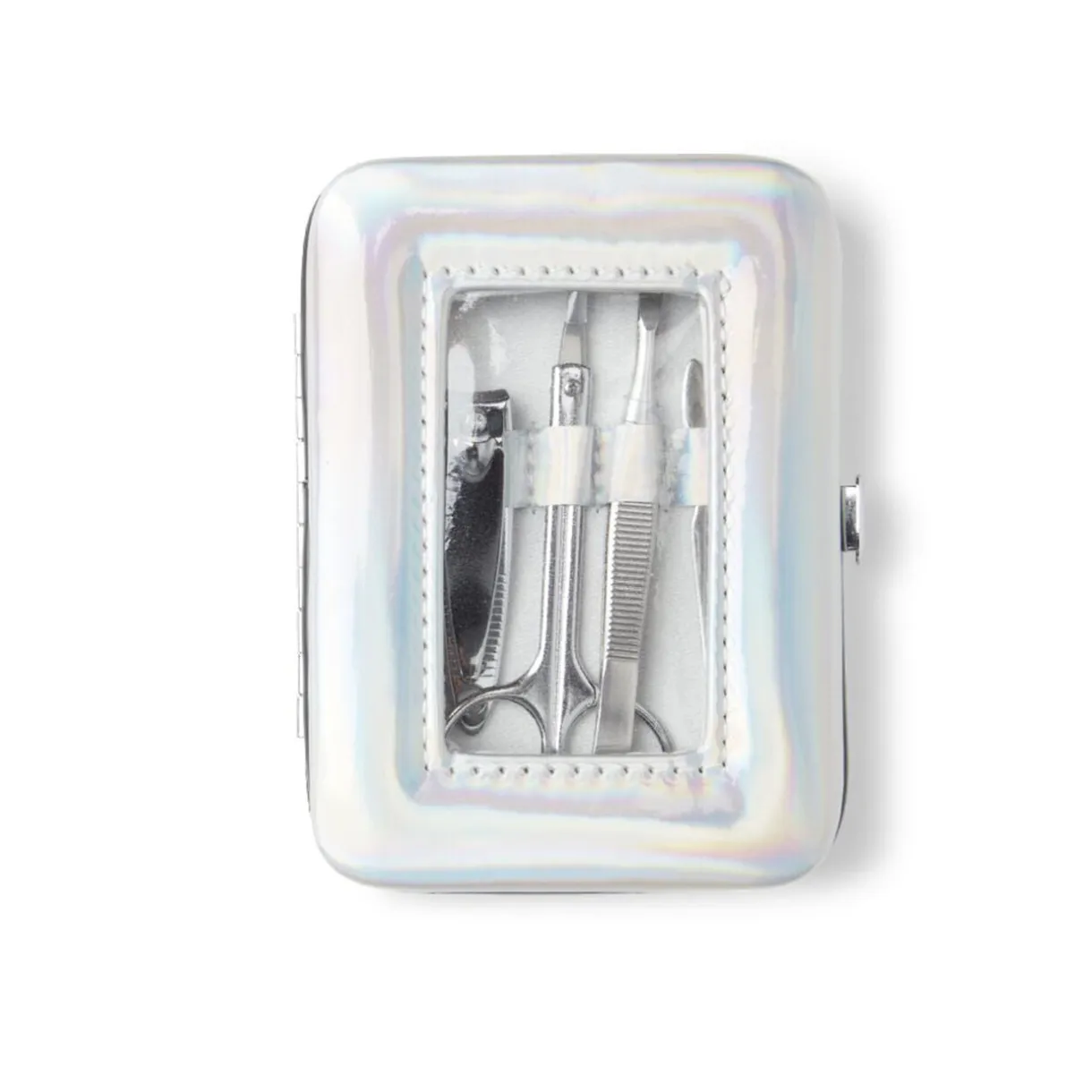 Set manucure 5 pièces avec trousse iridescente - 4 modèles < Gifi Best