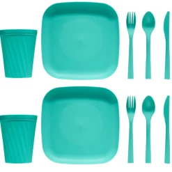 Set pique-nique pour 2 personnes en plastique 10 pièces (3 modèles) < Gifi Outlet