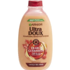 Shampoing réparateur Garnier ultra doux érable guérisseur huile de ricin 400ml < Gifi