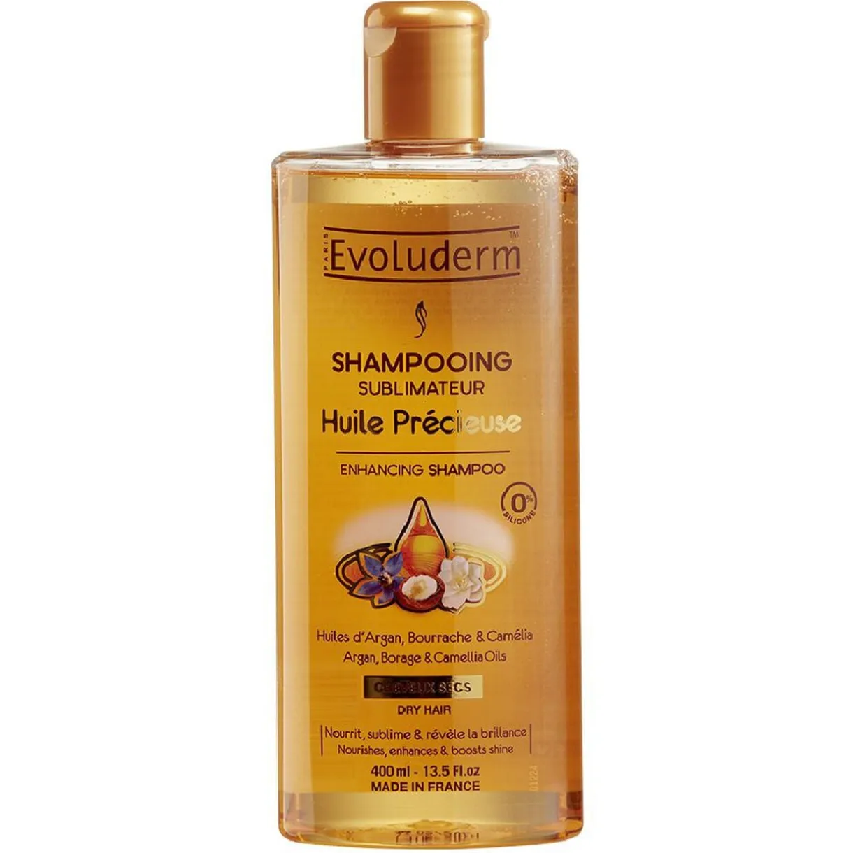 Shampooing huile précieuse Evoluderm 400 ml < Gifi Clearance
