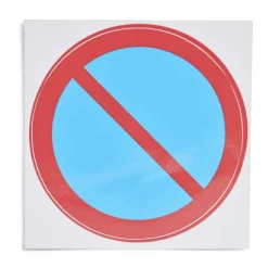 Signalétique adhésive "Stationnement interdit" - 8x8 cm < Gifi Outlet