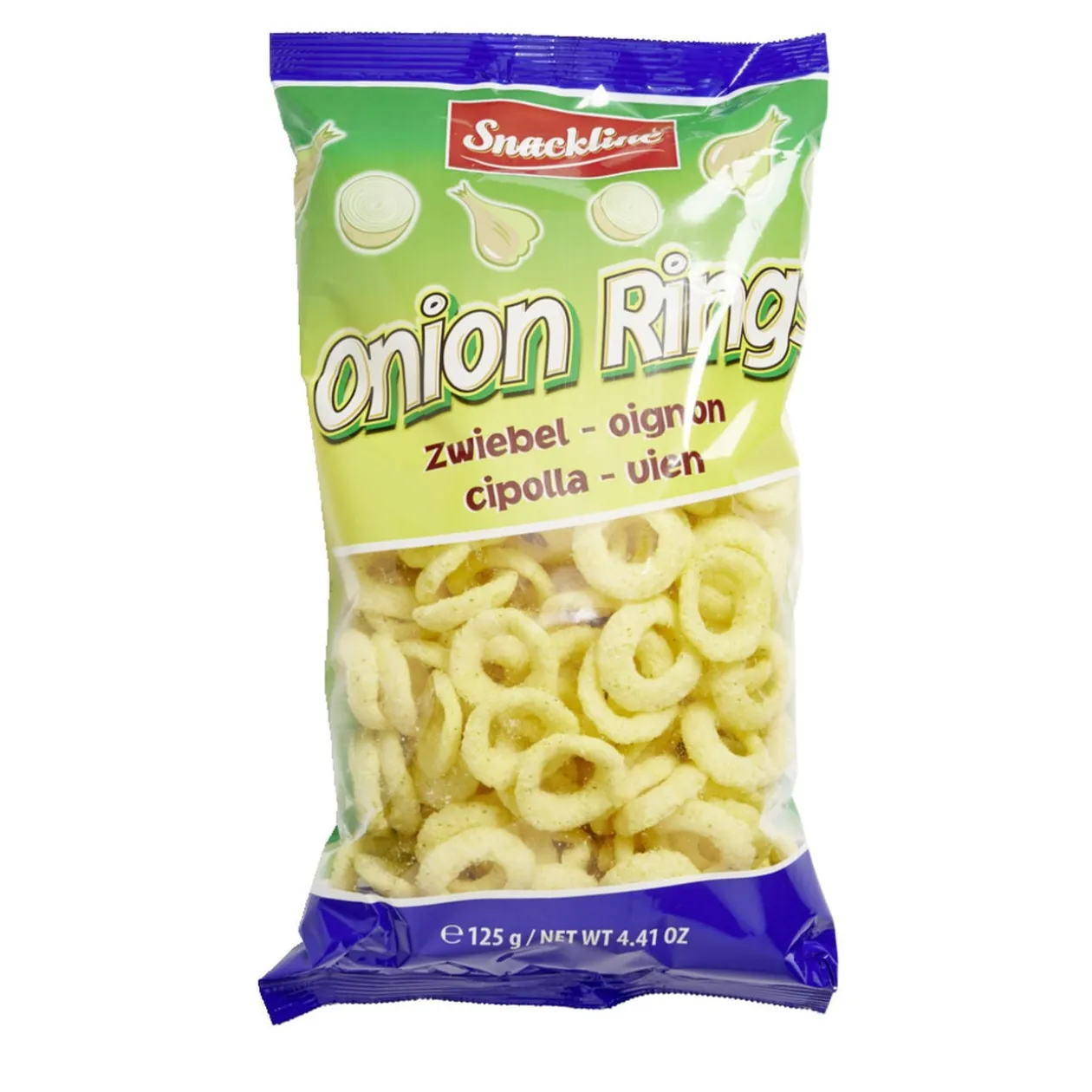 Snack à base de maïs goût oignon 125gr