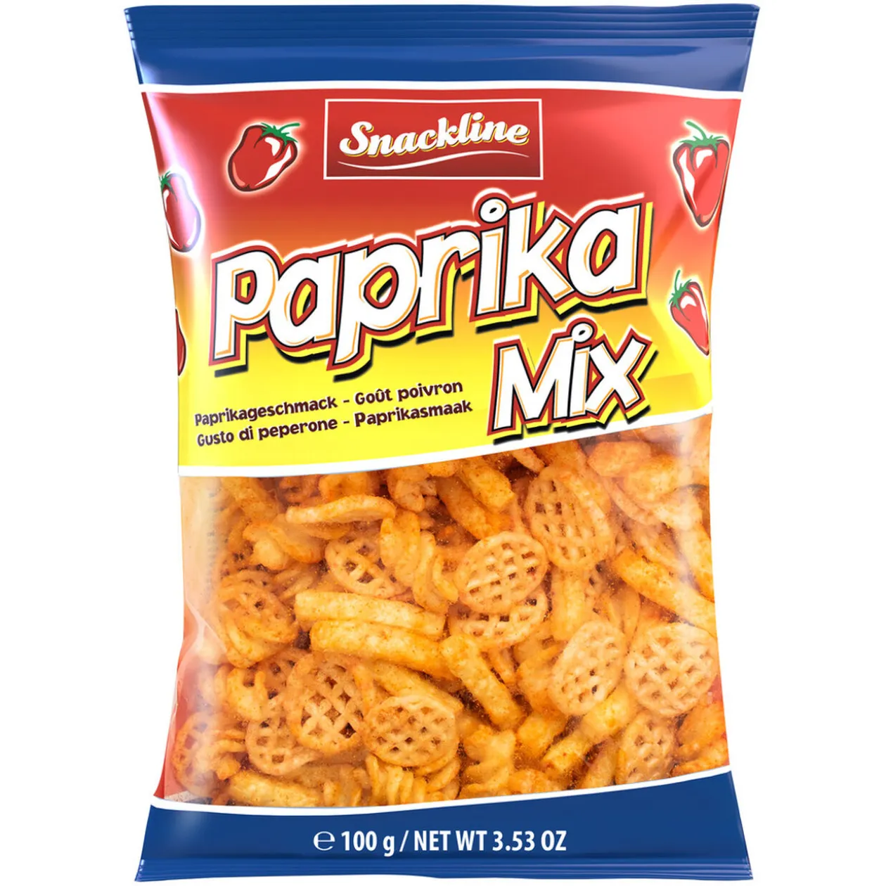 Snack frit goût paprika 100gr