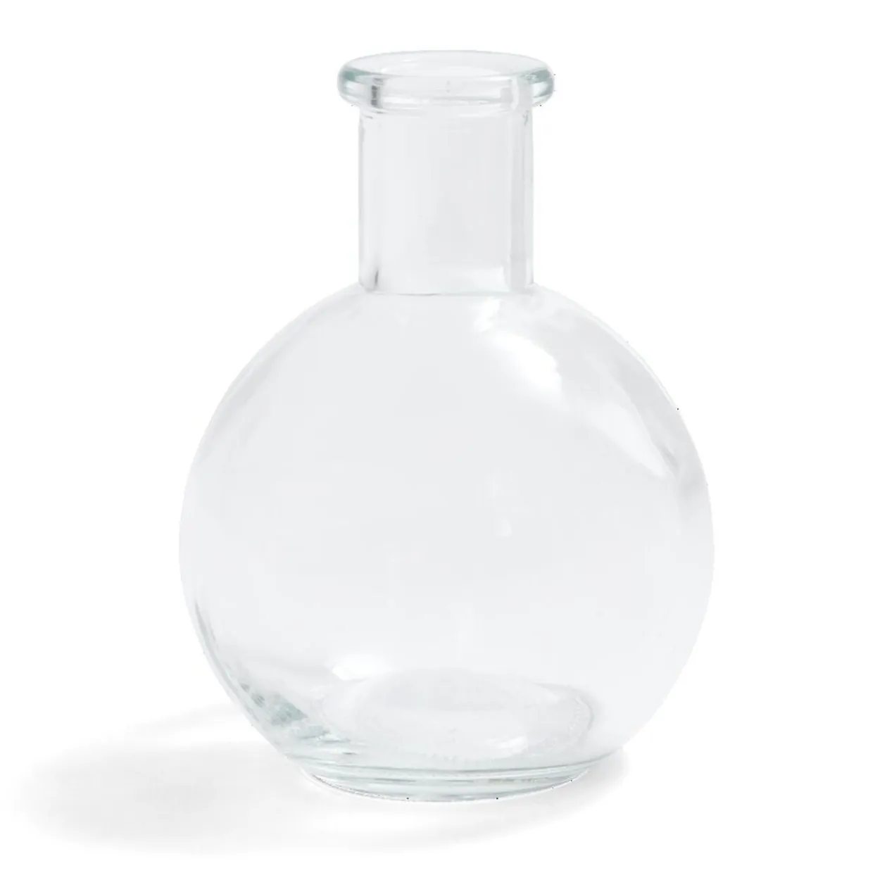 Soliflore ballon verre transparent Ø8xH10,5cm