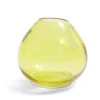 Soliflore rond verre jaune Ø8,5xH7,7cm < Gifi Online