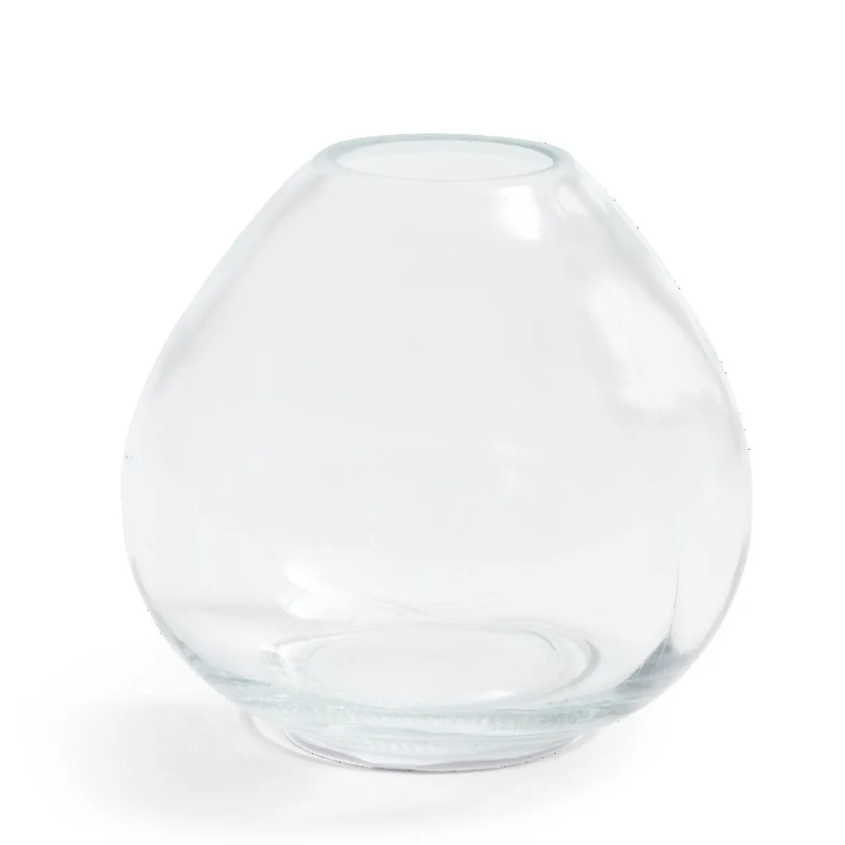 Soliflore rond verre transparent Ø8,5xH7,7cm < Gifi Sale
