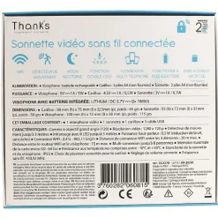 Sonnette vidéo connectée < Gifi Best