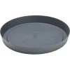 Soucoupe plastique pour pot rond 23L gris anthracite