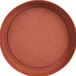 Soucoupe plastique pour pot rond 10L rouge < Gifi Best