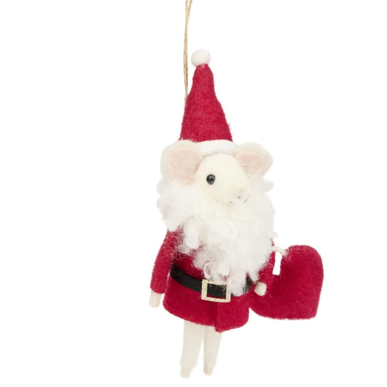 Souris à suspendre de Noël H12cm (12 modèles)