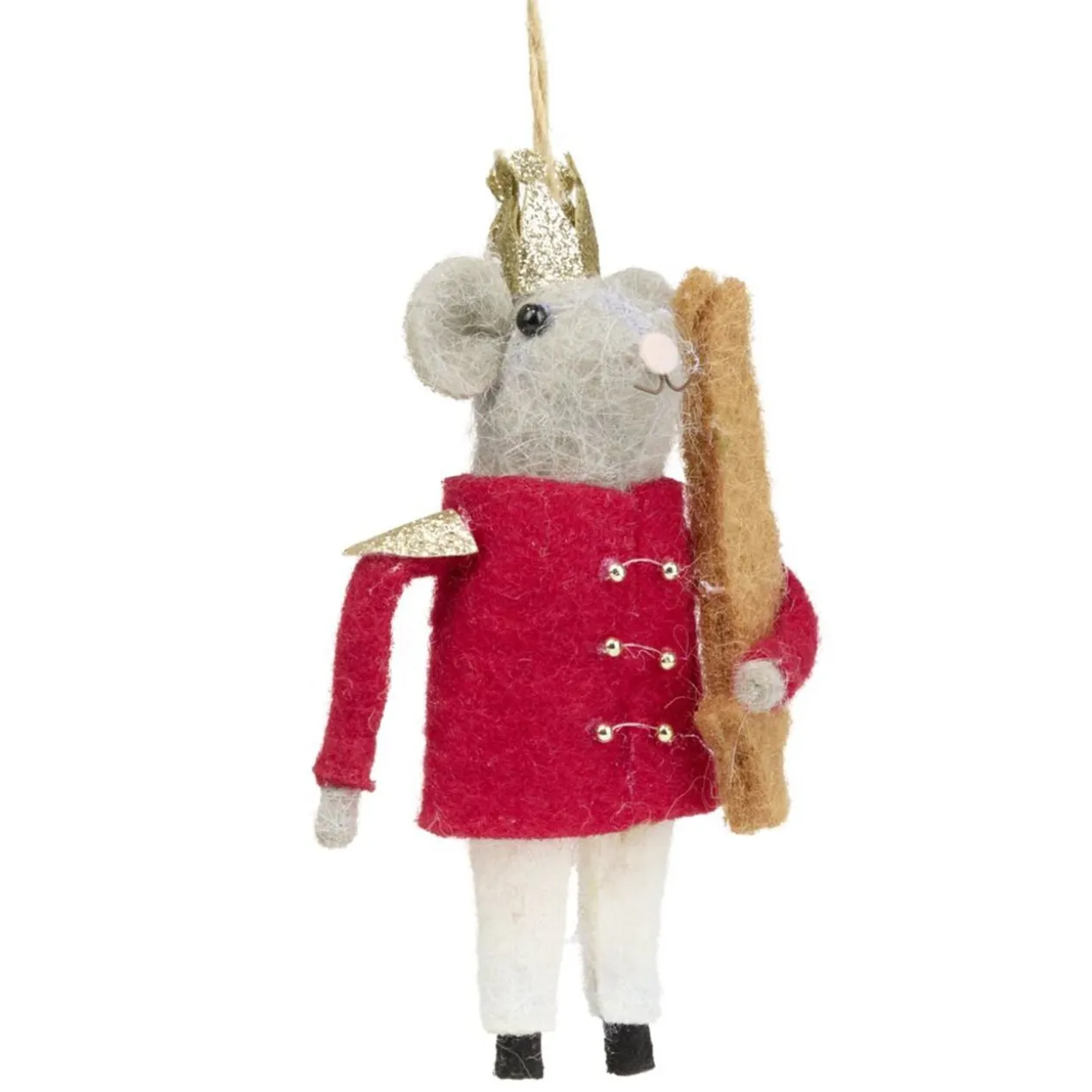 Souris à suspendre de Noël H12cm (12 modèles)