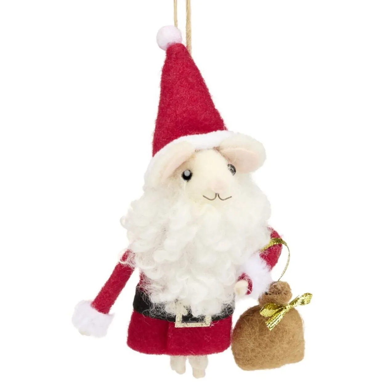 Souris à suspendre de Noël H12cm (12 modèles)
