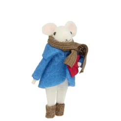 Souris à suspendre de Noël H12cm (12 modèles)