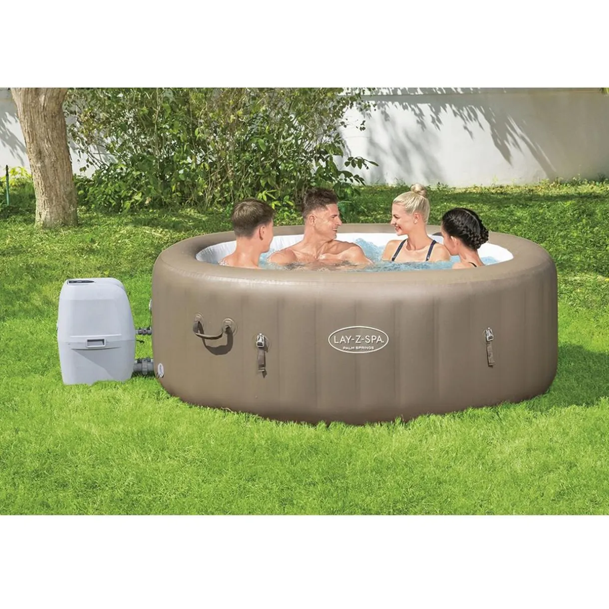 Spa gonflable 4/6 places Bestway Ø196xH71cm < Gifi Online