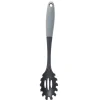 Spatule ajourée plastique noir et gris L34cm