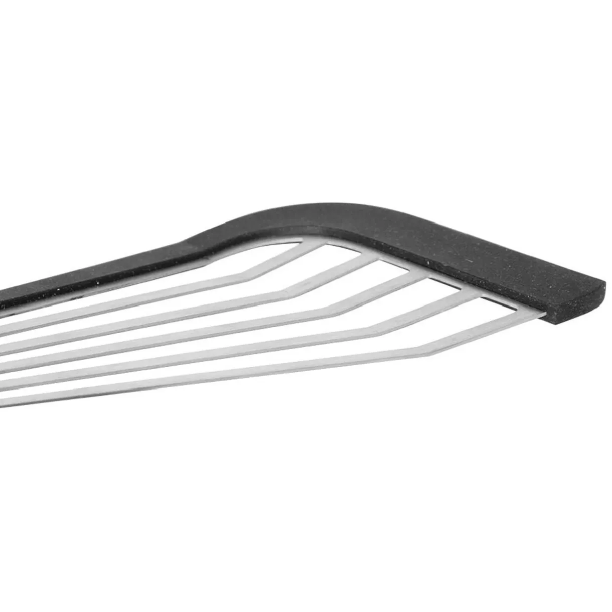 Spatule en acier avec bord silicone < Gifi