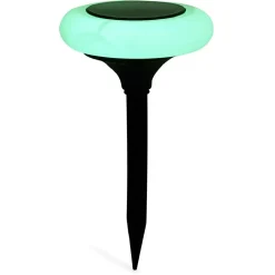 Spot solaire LED multicolore à planter
