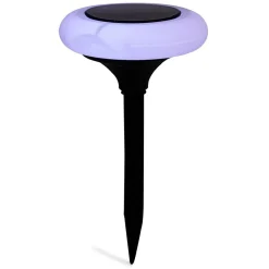 Spot solaire LED multicolore à planter