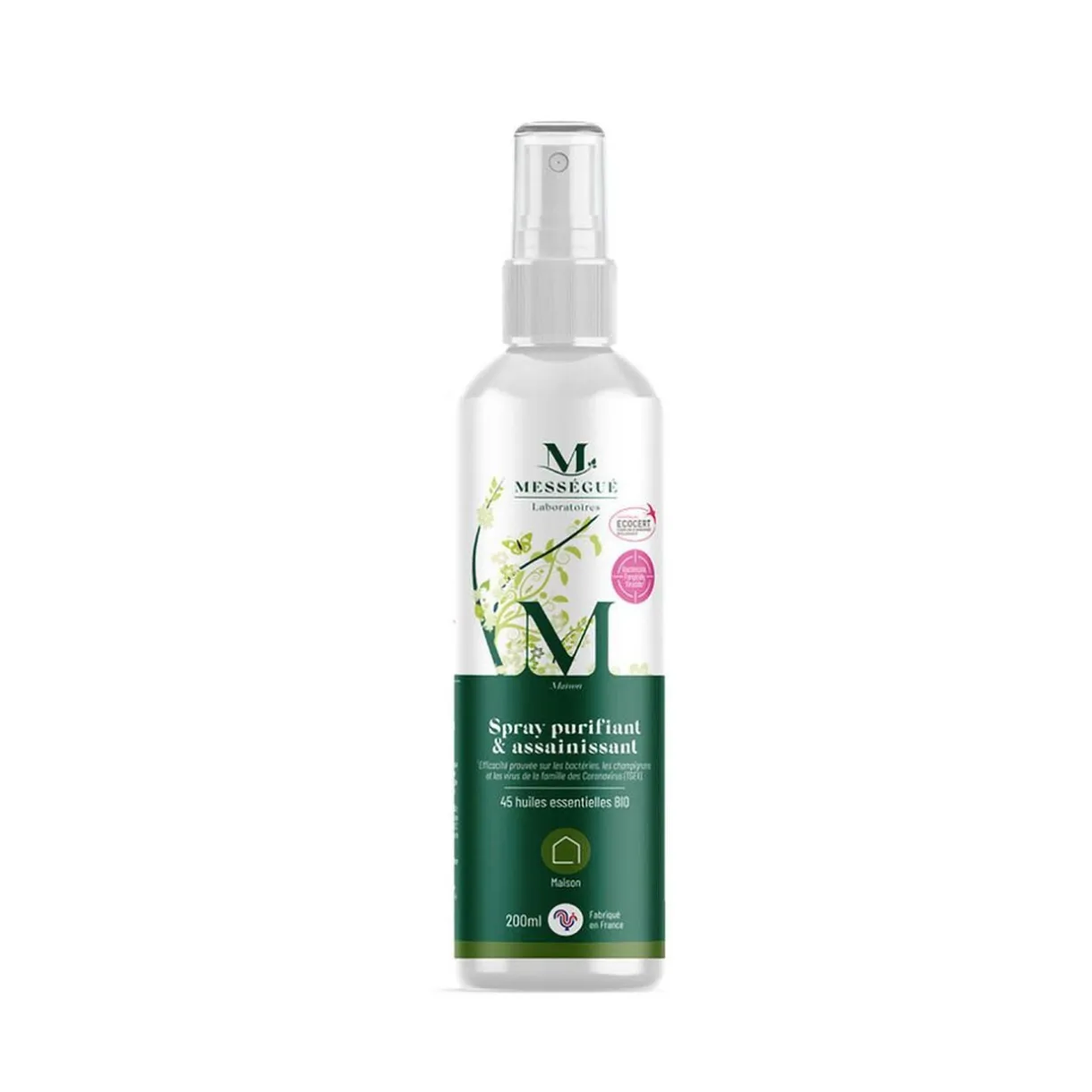 Spray purifiant et assainissant Mességué 45 huiles essentielles bio 200ml < Gifi New