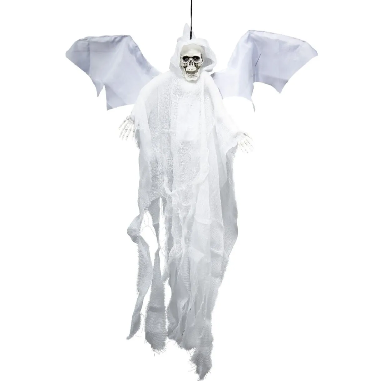 Squelette lumineux et sonore Halloween à suspendre < Gifi