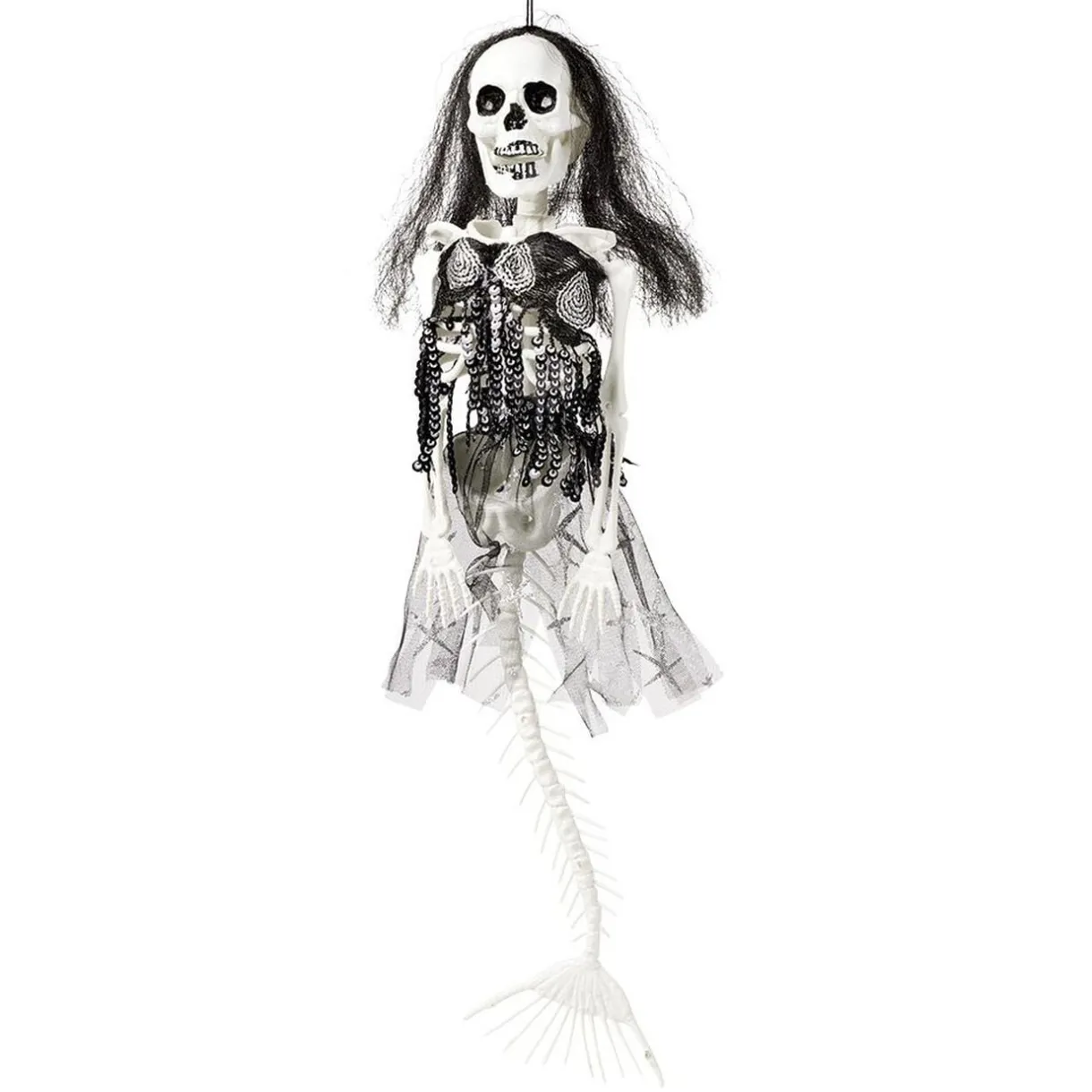 Statue Halloween squelette suspendu H42cm < Gifi Discount