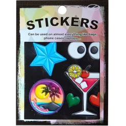 Sticker décoratif plastique