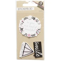 Sticker 3D x3