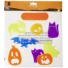 Sticker gel Halloween pour fenêtre x9