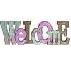 Sticker mural en plastique "Welcome" 40xH19cm