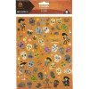 Sticker planche papier art créatif Halloween (2 modèles)