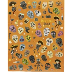 Sticker planche papier art créatif Halloween (2 modèles)