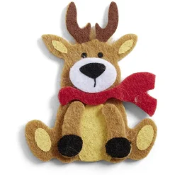 Sticker renne de Noël en feutrine x6 < Gifi Best