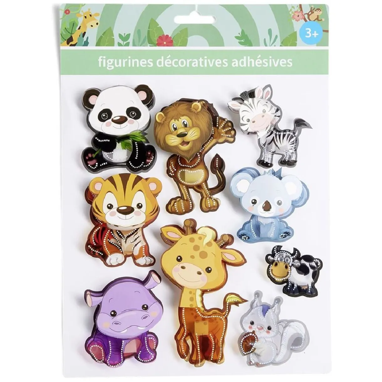 Stickers 3D adhésif - 4 modèles < Gifi